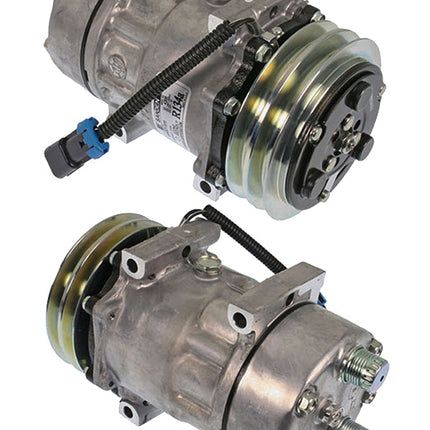 Klimakompressor SD7H15 4306 132MM 2A 12V FREIGHTLINER - ON SUB Hischier 12V