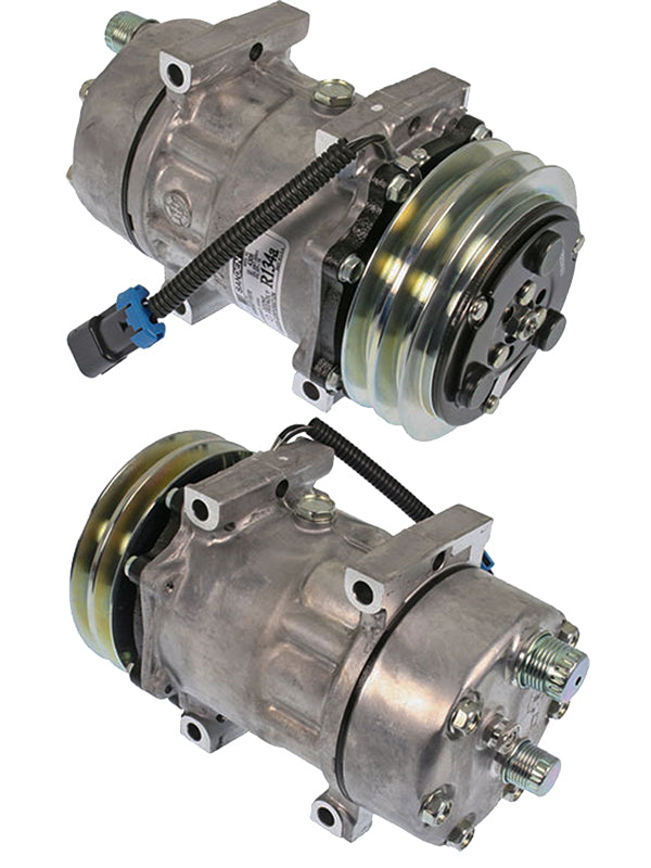 Klimakompressor SD7H15 4306 132MM 2A 12V FREIGHTLINER - ON SUB Hischier 12V