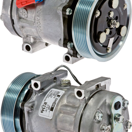 Klimakompressor SD7H15 4332 4754 130MM PV7 12V 15-21534 01-08 KODIAK/TO Hischier 12V