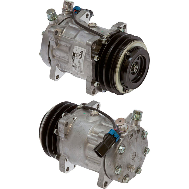 Klimakompressor SD7H15SHD 2A 12V 125MM EAR MT JDA HEAD SUPER HEAVY DUTY Hischier 12V