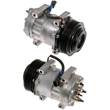 Klimakompressor SD7H15SPRHD 4577 PV7 126MM 12V WX REAR HEAD 10 PACCAR Hischier 12V