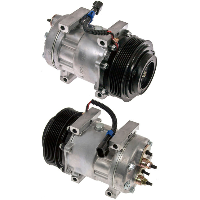 Klimakompressor SD7H15SPRHD 4577 PV7 126MM 12V WX REAR HEAD 10 PACCAR Hischier 12V