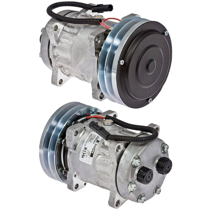 Klimakompressor SD7H15SHD 152MM 2A 12V HTO W/DUST COVER CASE / IH / CNH Hischier 12V