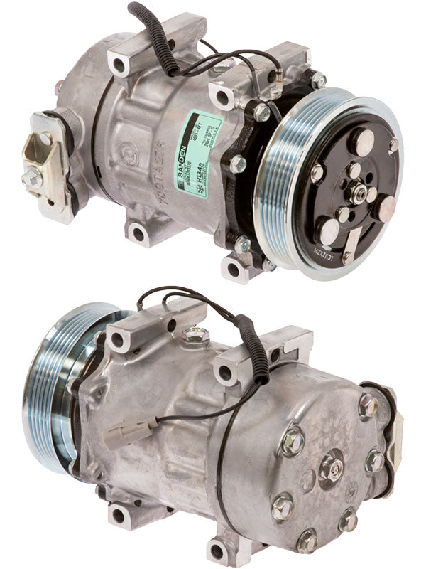Klimakompressor SD7H15 PV6 GN HEAD MITSUBISHI CANTOR INTL TRUCK WRANGLE Hischier 12V