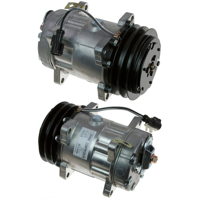 Klimakompressor SD7H15 HPAD 132MM 2A 12V EAR SJ HEAD Hischier 12V