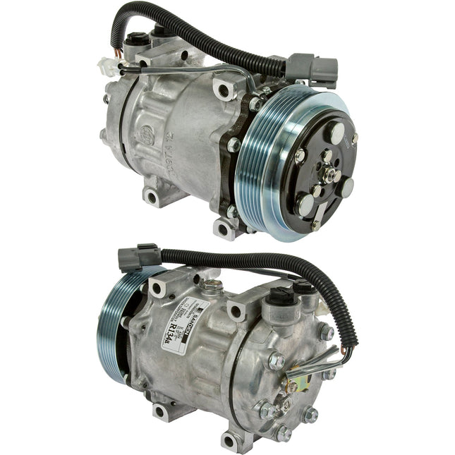 Klimakompressor SD7H15 125MM PV6 DIR MT WJ HEAD 12V Hischier 12V