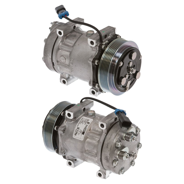 Klimakompressor SD7H15SHD PV6 12V 125MM TANG GWA 2WIRE NAVISTAR Hischier 12V