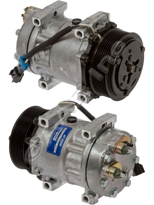 Klimakompressor SD7H15SSB DM 8GR 12V 119mm GWA 2WIRE Hischier 12V