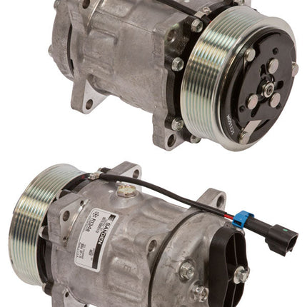 Klimakompressor SD7H15 PV8 119MM 12V GH HEAD Hischier 12V