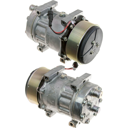 Klimakompressor SD7H15 6020 DIR MT PV10 12V W/DUST COVER KH HEAD 119MM Hischier 12V