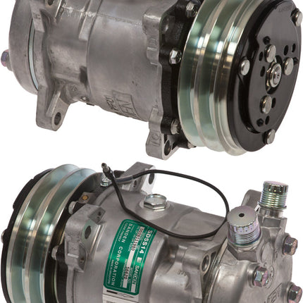 Klimakompressor SD5S14 12V 2A GRV 132MM BC HEAD Hischier 12V