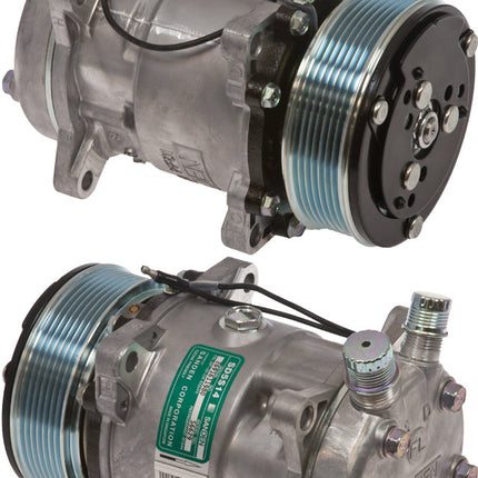 Klimakompressor SD5S14 12V PV7 GRV 119mm FL HEAD VOR Hischier 12V