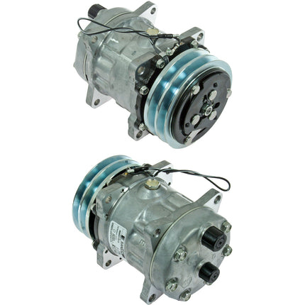 Klimakompressor SD7H13 2A 12V 125MM HOR KG HEAD Hischier 12V