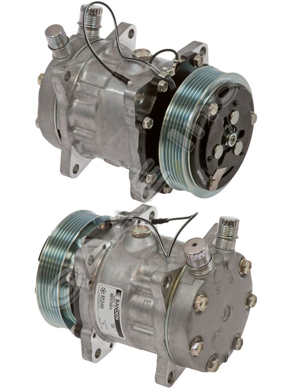 Klimakompressor SD7H13 119MM PV6 12V EAR Hischier 12V