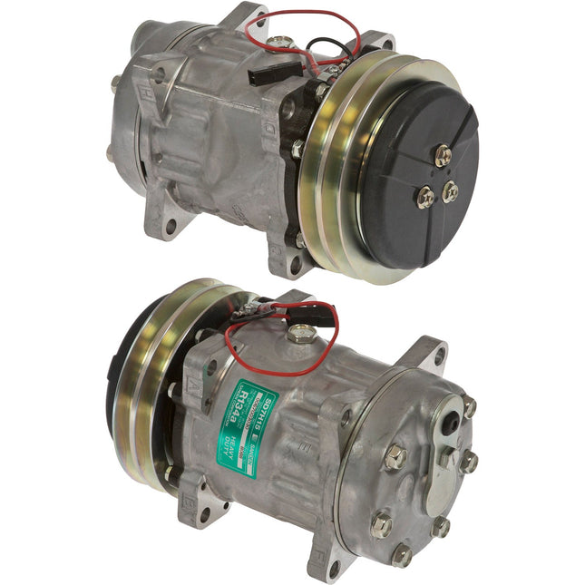 Klimakompressor SD7H15 7952 HPAD 140MM 2A 12V QC R134A MASSEY FERGUSON Hischier 12V