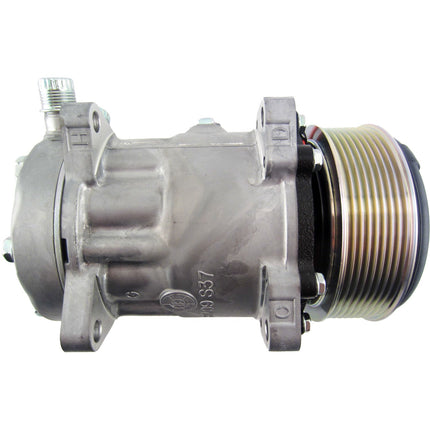 Klimakompressor SD7H15 8100 PV8 12V 119MM VOR JE HEAD Hischier 12V