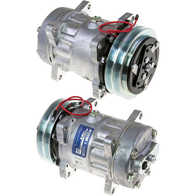 Klimakompressor SD7L15 EAR 2A GRV 132MM 12V PAD GV HEAD R404 Hischier 12V