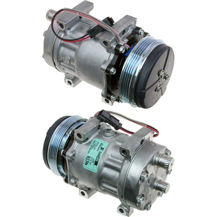 Klimakompressor SD7H15 8279 PV4 119MM 12V DIR KG W/DUST COVER Hischier 12V