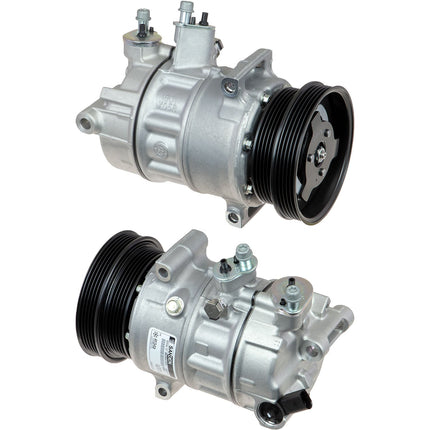 Klimakompressor PXE16 8688 DOUBLE PV5 CLUTCH 111MM/127MM BEFORE ORDERIN Hischier 12V