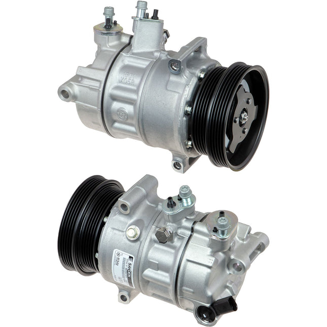 Klimakompressor PXE16 8688 DOUBLE PV5 CLUTCH 111MM/127MM BEFORE ORDERIN Hischier 12V