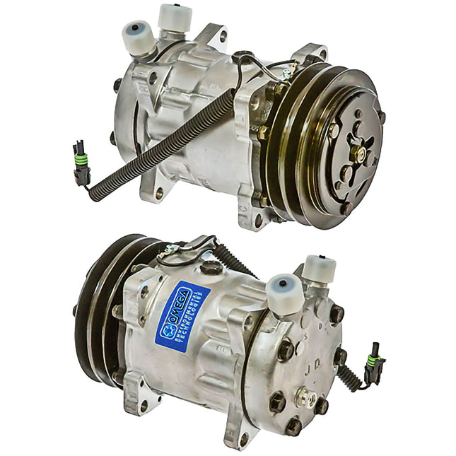 Klimakompressor SD7H15 4647 VOR 132MM 2A 12V Hischier 12V