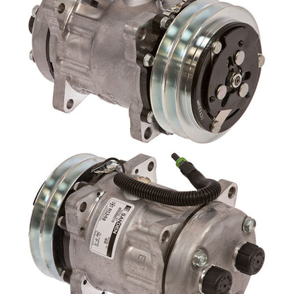 Klimakompressor SD7H15HD 4646 HTO 132MM 2A 12V EAR (MJ) HEAD 1X14 HTO F Hischier 12V