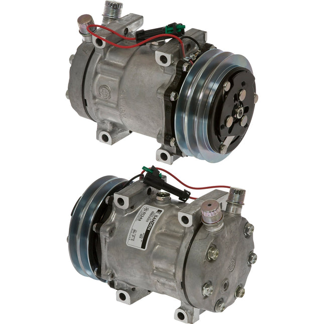 Klimakompressor SD7H15HD 4626 VOR 132MM 2A 12V DIR R134A FREIGHTLINER K Hischier 12V