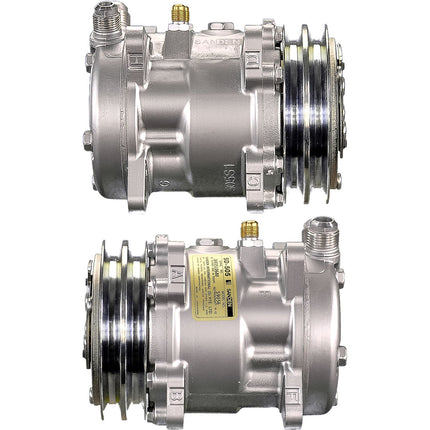 Klimakompressor SD505 9056 VFL 125MM 2A 12V EAR E Hischier 12V