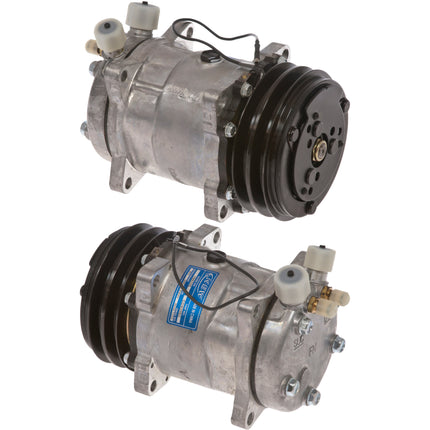 Klimakompressor SD508 9285 2A 132MM VOR 12V GAMMA Hischier 12V