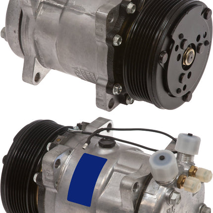 Klimakompressor SD508 9537 PV7 119MM 12V VOR FG HEAD FREIGHTLINER/KYSOR Hischier 12V