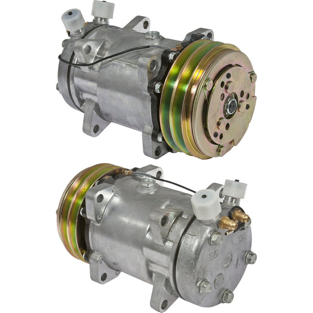 Klimakompressor SD510HD 9120 VOR 132MM 2A 12V Hischier 12V