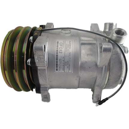 Klimakompressor SD508 9519 VTO 132MM 2A 12V W/C-HEAD Hischier 12V