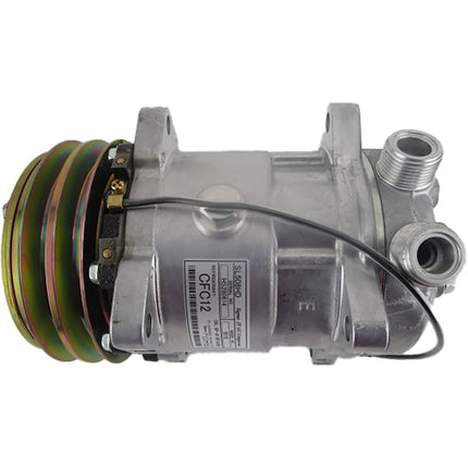 Klimakompressor SD508 9519 VTO 132MM 2A 12V W/C-HEAD Hischier 12V