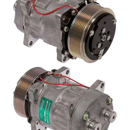 Klimakompressor SD7H15 7822 HTO 119MM PV8 12V EAR MOUNT ON SUB Hischier 12V