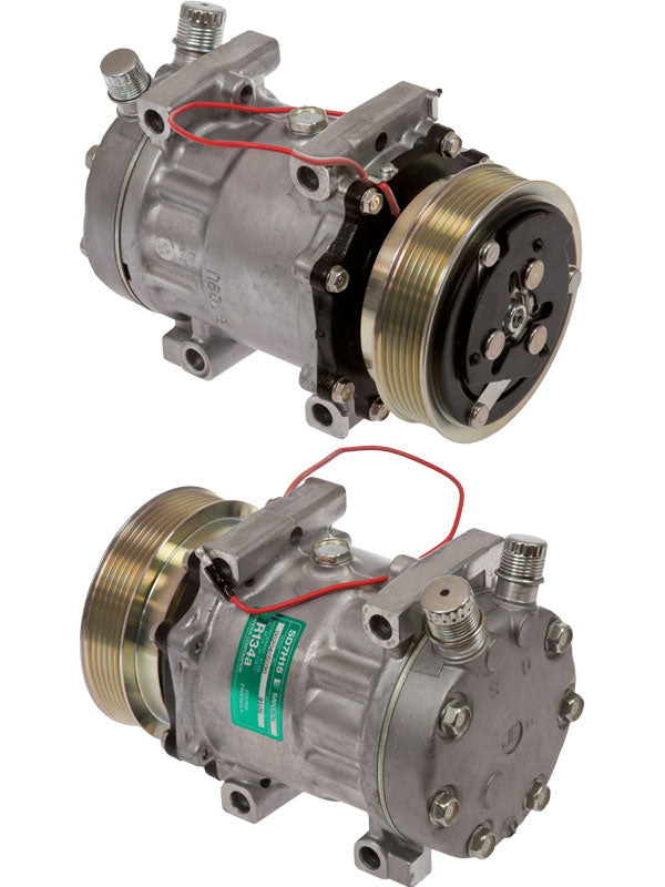 Klimakompressor SD7H15 8105 VOR 119MM PV6 12V DIR Hischier 12V