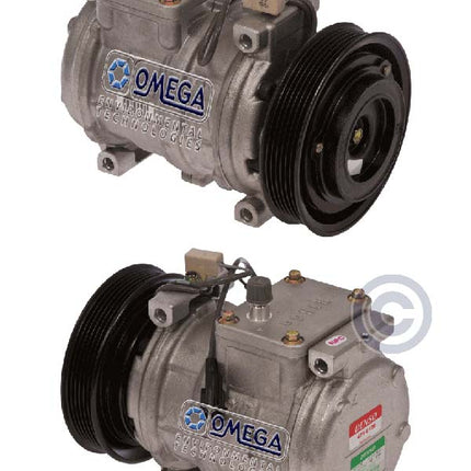 Klimakompressor 10PA17C JEEP GRAND CHEROKEE 4.0 93-98 PV6 136MM GAUGE L Hischier 12V
