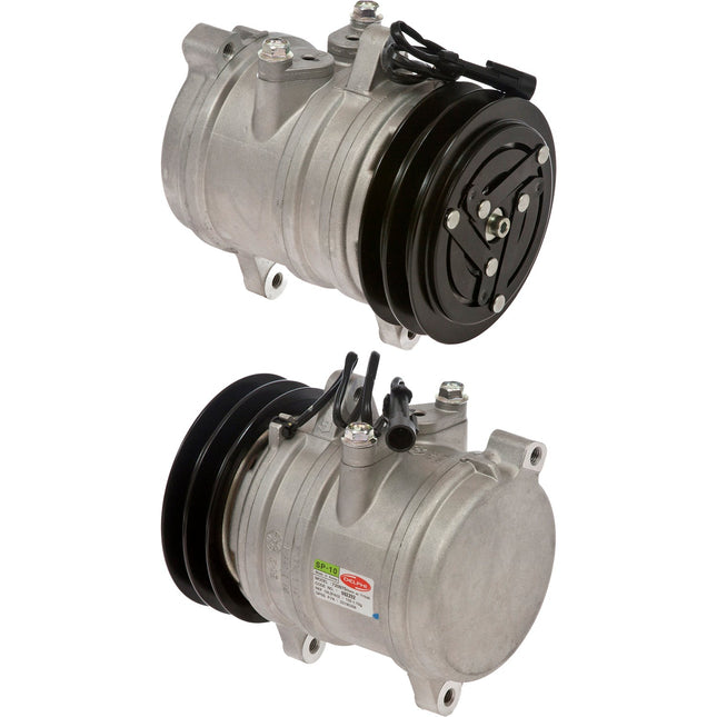 Klimakompressor SP10 120MM 2A 12V KUBOTA# 717638 720975 Hischier 12V