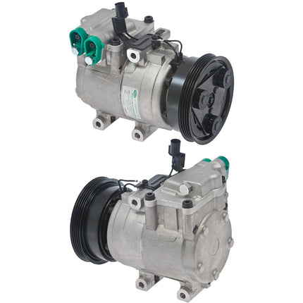 Klimakompressor HS15 PV4 125MM DOHC Hischier 12V