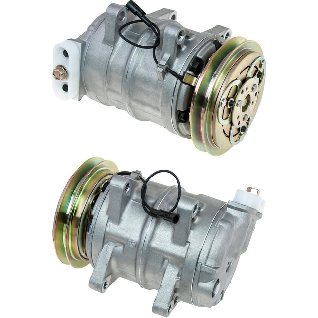 Klimakompressor DKS15CH 1A 135MM V-PAD ISUZU NPR 98-06 4.8L Hischier 12V
