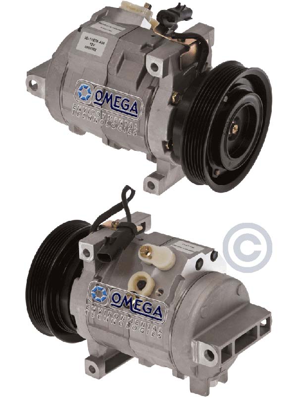 Klimakompressor 10S17C PV6 125MM 05 CHRYSL 300 3.5L Hischier 12V
