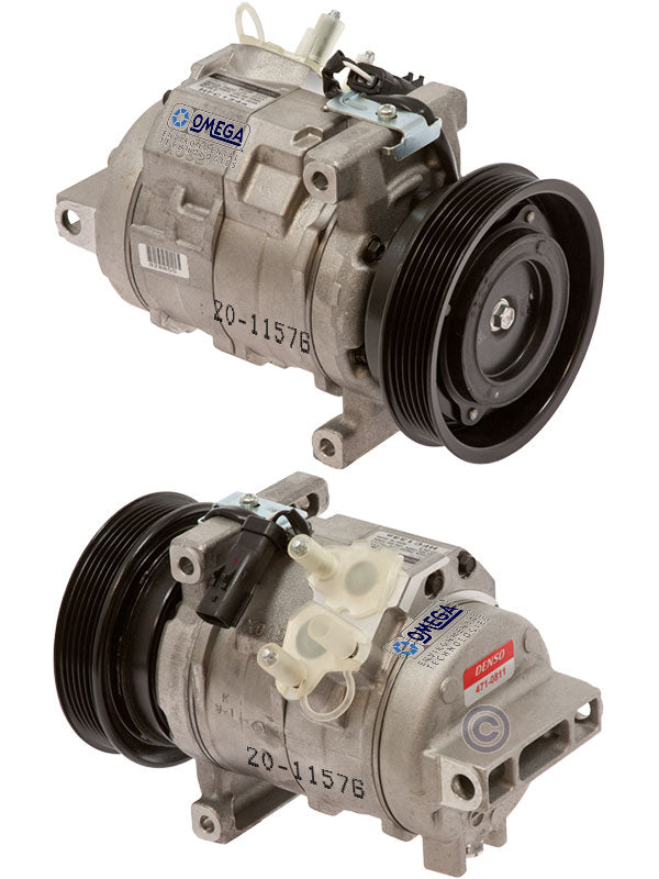 Klimakompressor 10S17C PV6 125MM 05-06 CHRYSL 300 3.5L Hischier 12V