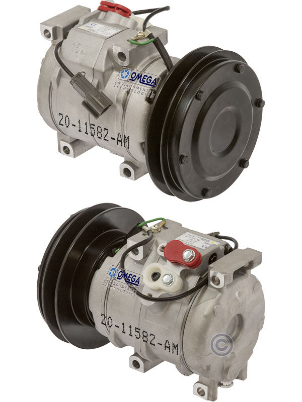 Klimakompressor 10S15C 1B 5/8IN GROOVE 152MM 24V Hischier 24V