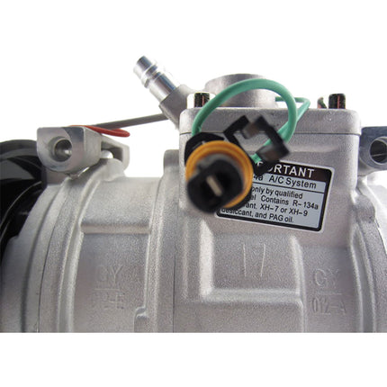 Klimakompressor 10PA17C PV8 24V 125MM AT211063 Hischier 24V