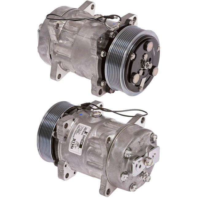 Klimakompressor ENHANCED SD7H15 4805 12V 119MM PV8 EAR MOUNT Hischier 12V