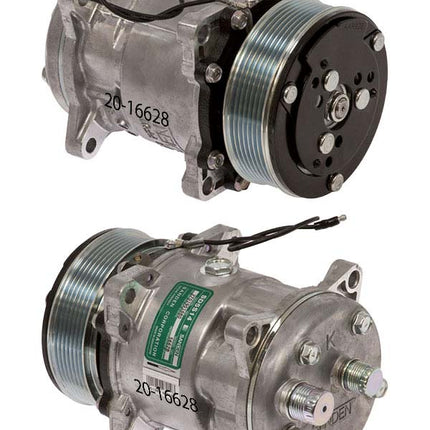 Klimakompressor SD5S14 12V PV7 GRV 119mm K HEAD HOR Hischier 12V
