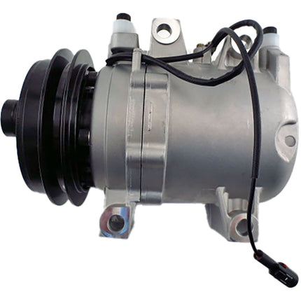 Klimakompressor CR14 SINGLE GROOVE 12V 13 ISUZU D-MAX 3.0L 4JJ1 MOTOR Hischier 12V