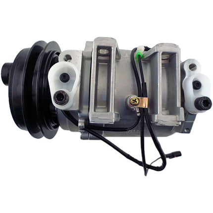 Klimakompressor CR14 SINGLE GROOVE 12V 13 ISUZU D-MAX 3.0L 4JJ1 MOTOR Hischier 12V