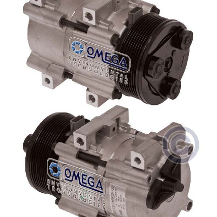FS10 Klimakompressor 12V 8-Rillen 113mm Riemenscheibe Ford Excursion Hischier 12V