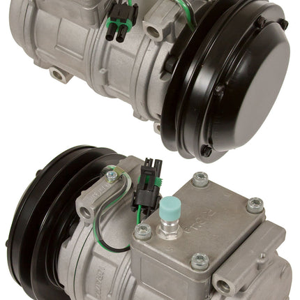 Klimakompressor 10PA17C WITH CLUTCH 1GR 146MM 24V JOHN DEERE AT163728 T Hischier 24V