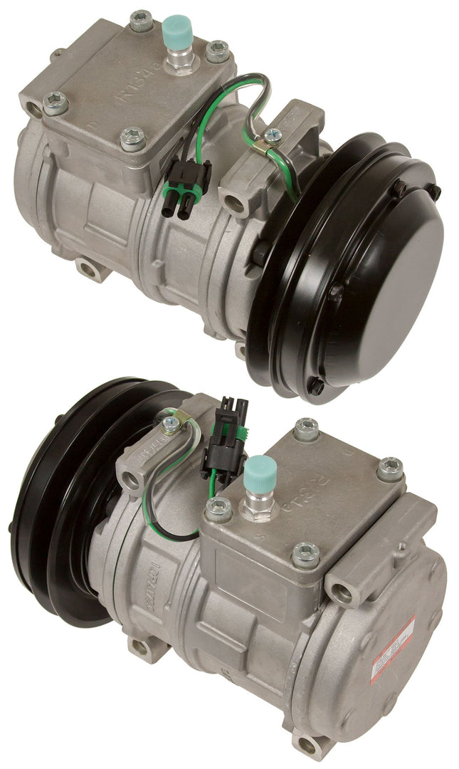 Klimakompressor 10PA17C WITH CLUTCH 1GR 146MM 24V JOHN DEERE AT163728 T Hischier 24V